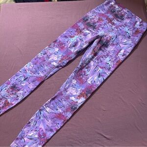 Lululemon Align High-Rise Pant 25" Iridescent Floral Multi - Size 2 Leggings
